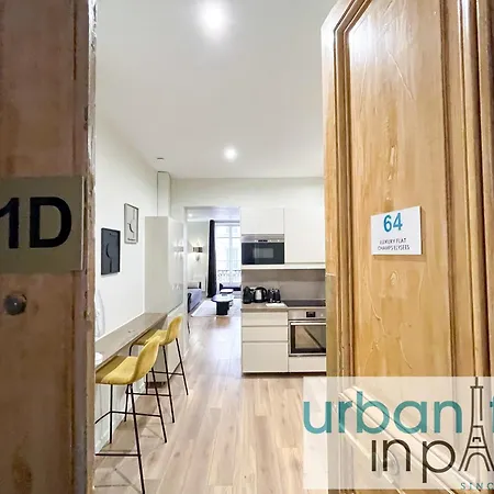 Urbanflat 64 -grand De Gamme - Triangle D Or Parisien Apartment *